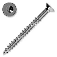 Vrut zapuštěná hlava částečný závit nerez A2 3x25/18